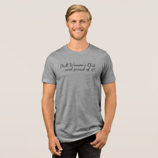 T-shirt En Tri-matière Dull Womens Club et son livre Personnalisez