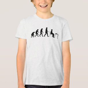 T-shirt En Tri-matière Échecs - Évolution du joueur d'échecs