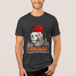 T-shirt En Tri-matière Écorce de Lune de Sang - Chemise d'Halloween de Ch