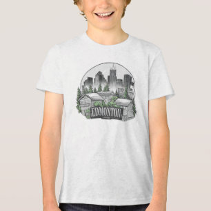 T-shirt En Tri-matière Edmonton City Canada