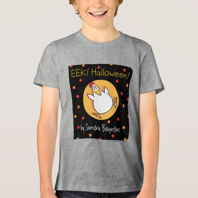 T-shirt En Tri-matière EEK ! HALLOWEEN ! par Sandra Boynton (Recto)