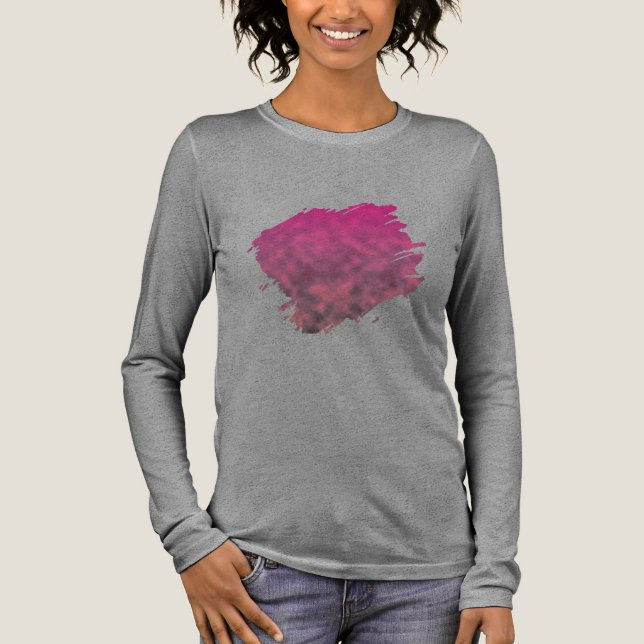 T-shirt En Tri-matière Effondrement pétal (Recto)