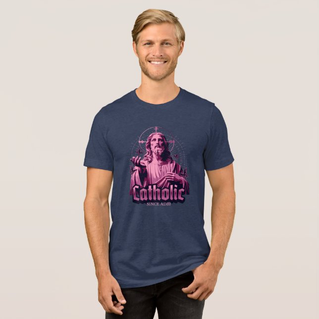 T-shirt En Tri-matière Église catholique romaine depuis le 33ème annivers (Recto plein)