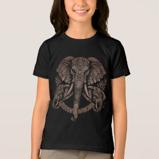 T-shirt En Tri-matière Eléphant africain