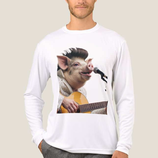 T-shirt En Tri-matière elvis pigley (Recto)