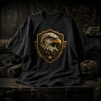 Emblème de crête d'aigle militaire