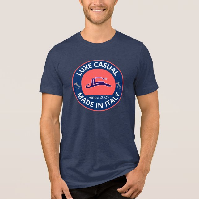 T-shirt En Tri-matière Emblème de l'élégance italienne (Recto)