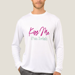 T-shirt En Tri-matière embrasse-moi je suis irish