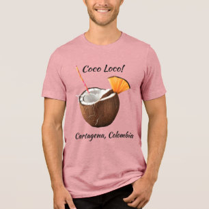 T-shirt En Tri-matière Emplacement personnalisé Coco Loco