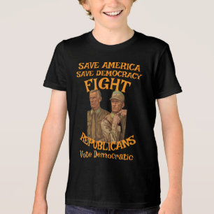 T-SHIRT  EN TRI-MATIÈRE EN