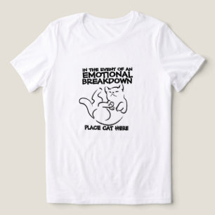 T-SHIRT EN TRI-MATIÈRE EN COQUE DE DÉFAILLANCE ÉMOTIONNELLE