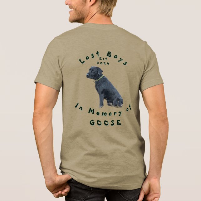 T-shirt En Tri-matière En mémoire de l'oie chemise (Verso)