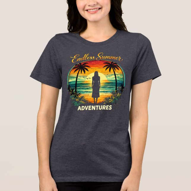T-shirt En Tri-matière Endless Summer Adventure  (Recto)