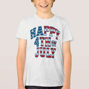 T-shirt En Tri-matière Enfants 4 juillet