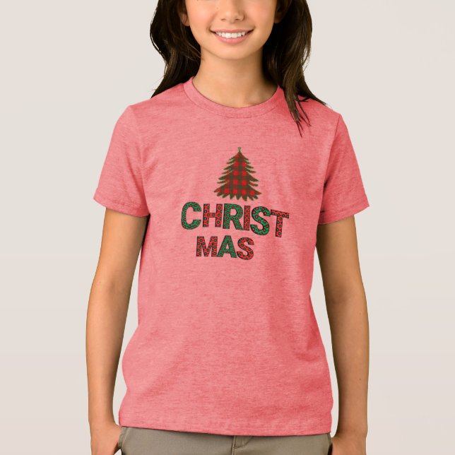 T-shirt En Tri-matière Enfants Noël (Recto)
