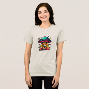 T-shirt En Tri-matière Enlèvement de chats UFO