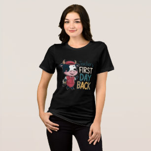 T-shirt En Tri-matière Enseignant en feu Retour à l'école Tee design tshi
