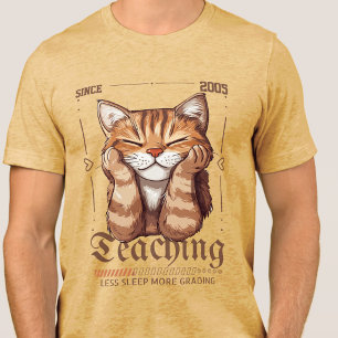 T-shirt En Tri-matière Enseignement Depuis -- Enseignant en Troisième