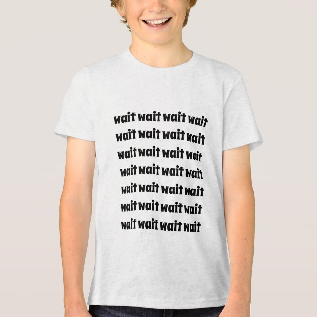 T-shirt En Tri-matière entendre maintenant (Recto)