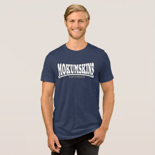 T-shirt En Tri-matière Enveloppes bleu blanc