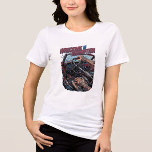 T-shirt En Tri-matière Épave Est Rédemption Graphisme De Voiture Cybernét