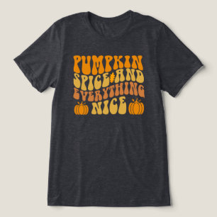 T-shirt En Tri-matière Épices citrouilles Et Tout Bien