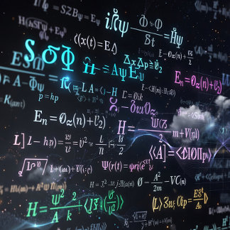 T-shirt En Tri-matière Équations de physique quantique – Science futurist
