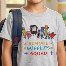 Équipe de Fournitures Scolaires Mignonnes Écolier