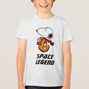 T-shirt En Tri-matière ESPACE   Snoopy