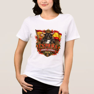 T-shirt En Tri-matière Espagne ¡Vamos España! 2026 Fan de football