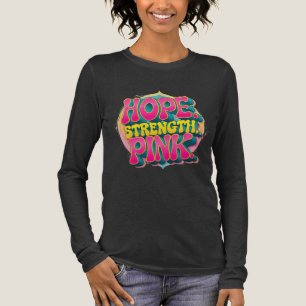 T-shirt En Tri-matière « Espoir. Force. Rose. » Sensibilisation au cance