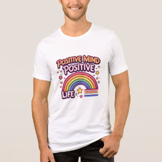 T-shirt En Tri-matière Esprit Positif Vie Positive