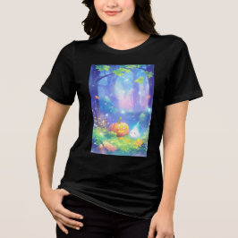 T-shirt En Tri-matière Esprits citrouilles et ludiques