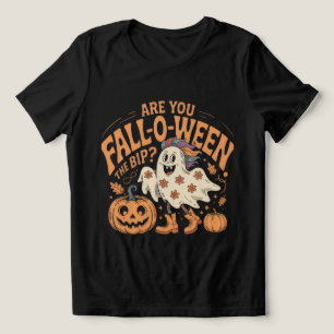 T-shirt En Tri-matière êtes-vous Fall-O-Ween le thérapeute ABA fantôme BI