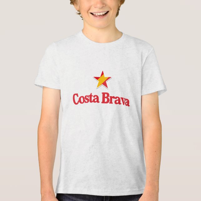 T-shirt En Tri-matière Etoiles d'Espagne - Costa Brava (Recto)