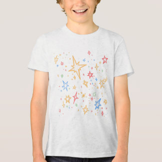 T-shirt En Tri-matière étoiles Rainbow