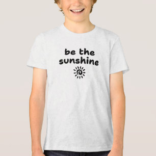 T-shirt En Tri-matière être le rayon de soleil