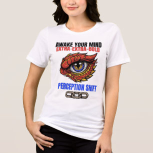 T-shirt En Tri-matière Éveil de votre perception de l'esprit Shift
