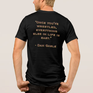 T-shirt En Tri-matière "Everything Else Is Easy"