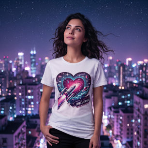 T-shirt En Tri-matière Exploration de l'univers de Love