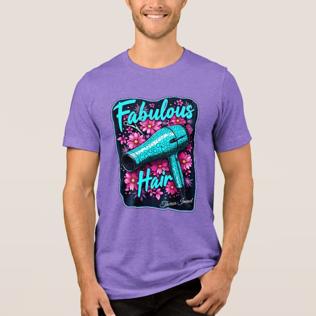 T-shirt En Tri-matière Fabuleux Chemise Tri-Blend (Recto)