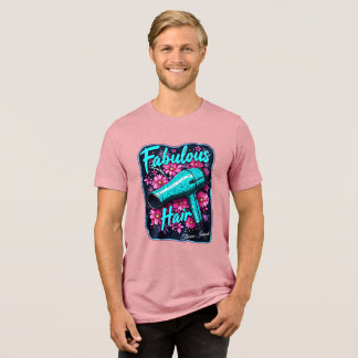 T-shirt En Tri-matière Fabuleux T-shirt d'imitation de cheveux
