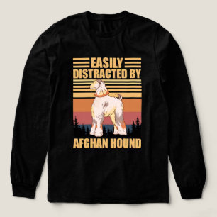 T-shirt En Tri-matière Facilement Distrait Par Amateur de Chien Afghan
