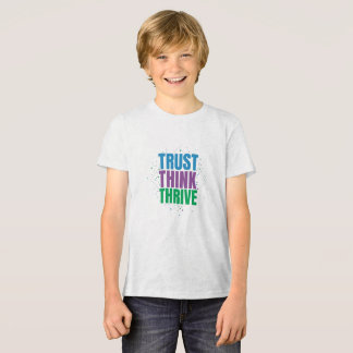 T-shirt En Tri-matière Faire Confiance Penser Prospérer – Conception de c