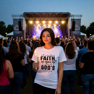 T-shirt En Tri-matière Faire un pas dans la foi, le plan parfait de Dieu