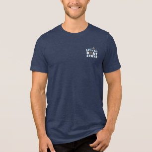 T-shirt En Tri-matière Faisons Du Bateau Stuff Nautique Voilier Plaisir