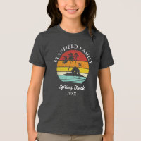 Famille Spring Break Beach Palm Trees Correspondan
