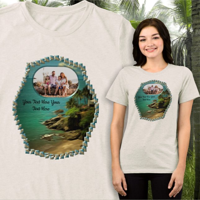 T-shirt En Tri-matière Family Beach Dream 0026 (Créateur téléchargé)