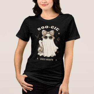 T-shirt En Tri-matière Fantôme Boogie avec Sac à Main Disco et Lunettes d