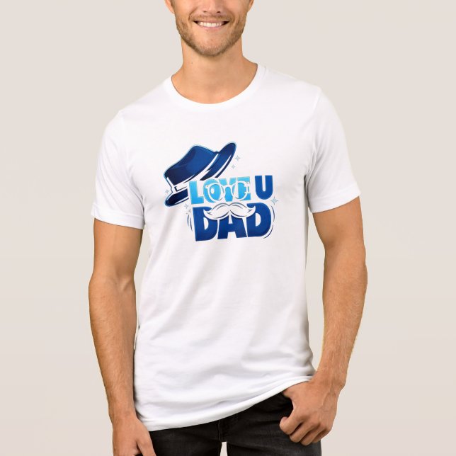 T-shirt En Tri-matière father's day (Recto)